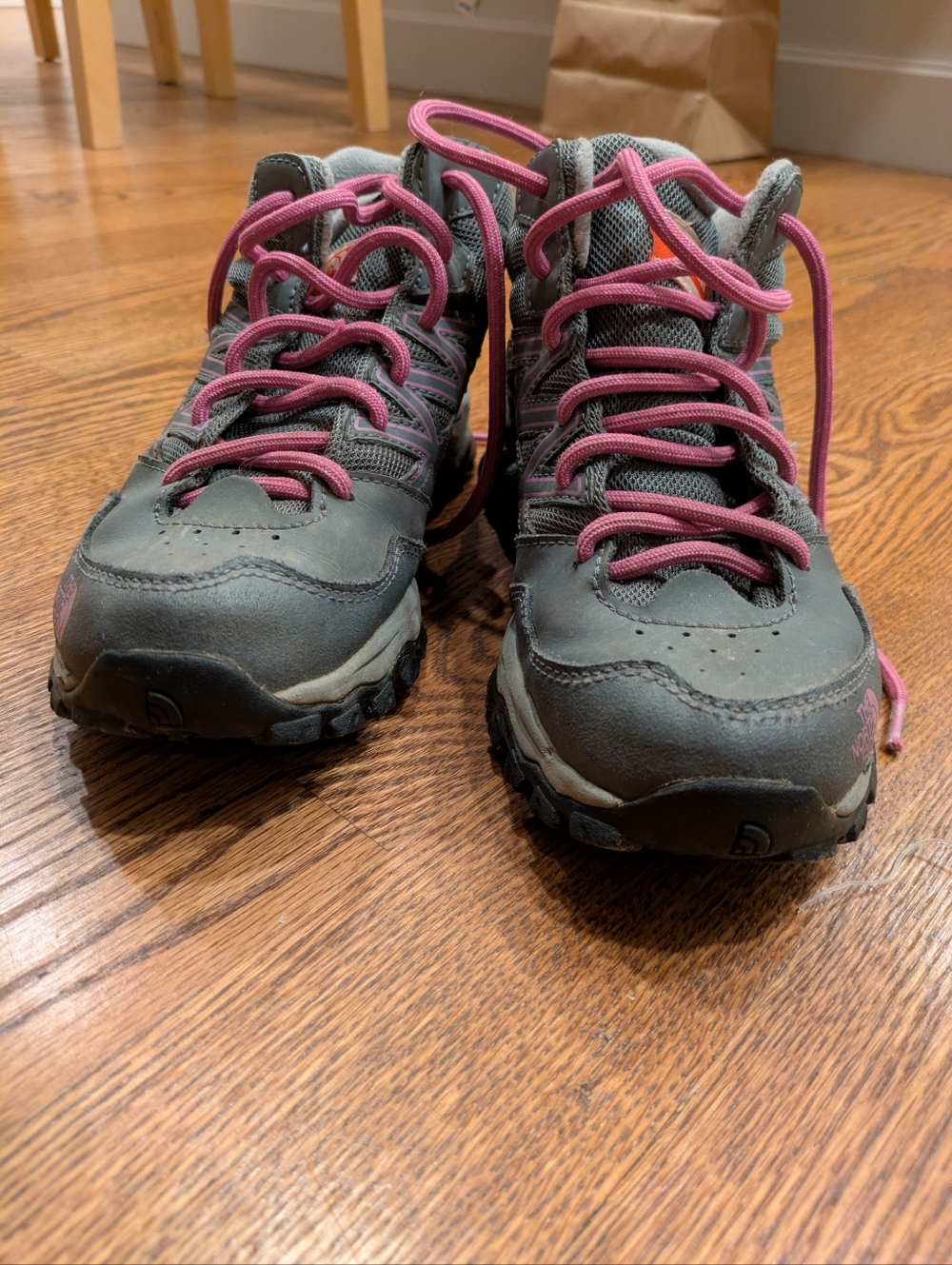 North face hiking boots